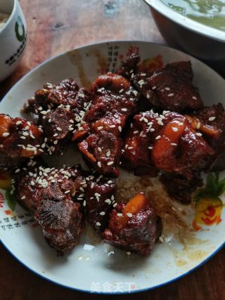 糖醋排骨的做法步骤：5