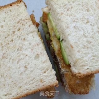 牛肉黄瓜三明治的做法步骤：10