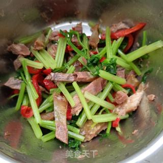 芹菜拌酱牛肉的做法步骤：13