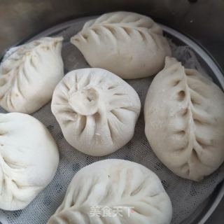 咸萝卜肉丁包的做法步骤：23