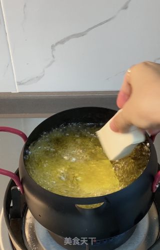 小吃炸豆腐的做法步骤：5