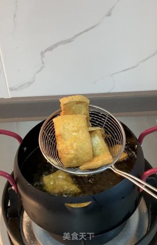 小吃炸豆腐的做法步骤：6