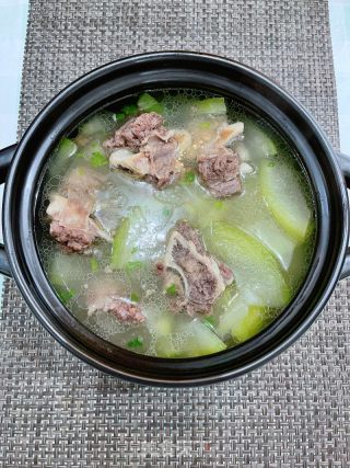 冬瓜牛排骨汤的做法步骤：12