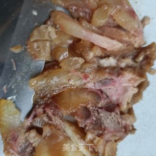 芹菜炒牛筋的做法步骤：4