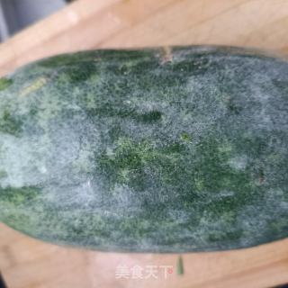 肉末冬瓜汤的做法步骤：1