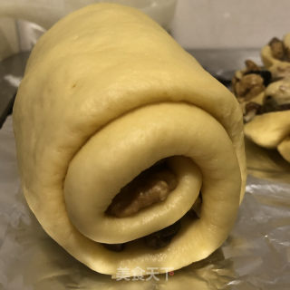 核桃面包的做法步骤：17
