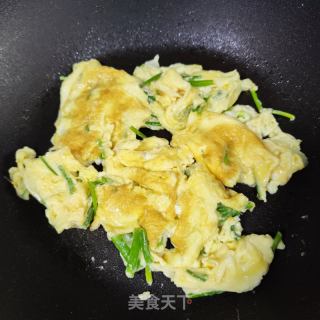鸡蛋炒青椒的做法步骤：5