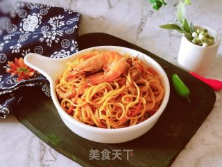 三鲜炒面的做法步骤：14