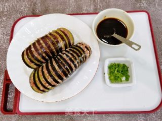 茄子别再炒着吃，这样做简单好吃又下饭，肉末蒸茄龙的做法步骤：5