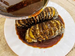 茄子别再炒着吃，这样做简单好吃又下饭，肉末蒸茄龙的做法步骤：8