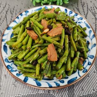 蒜片豆豉炒豇豆的做法