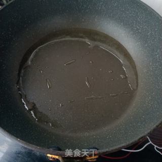 肉沫炒紫芸豆的做法步骤：3