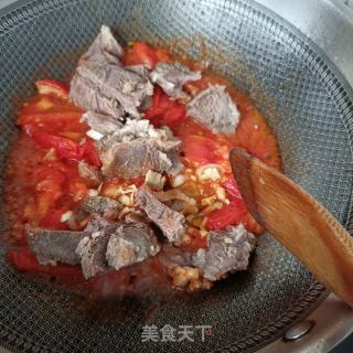 番茄炖牛腱子的做法步骤：9