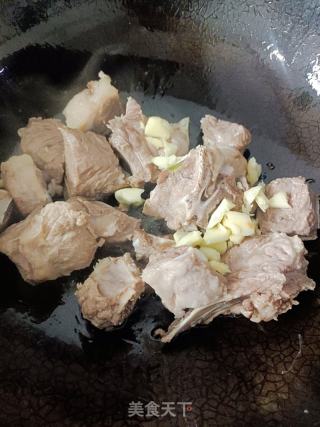 排骨豆角焖面的做法步骤：4