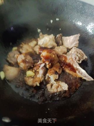 排骨豆角焖面的做法步骤：5