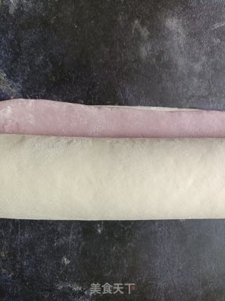 紫薯双色馒头的做法步骤：4
