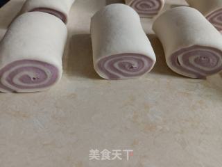 紫薯双色馒头的做法步骤：5
