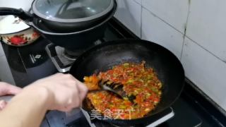 西红柿辣椒炒酱的做法步骤：6