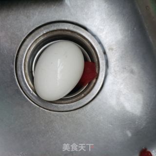 虾皮番茄鹅蛋汤的做法步骤：2