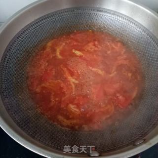 虾皮番茄鹅蛋汤的做法步骤：7