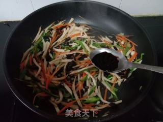 鱼香杏鲍菇的做法步骤：8