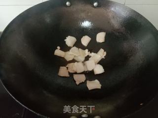 青椒胡萝卜炒肉的做法步骤：4