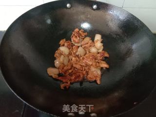 青椒胡萝卜炒肉的做法步骤：5