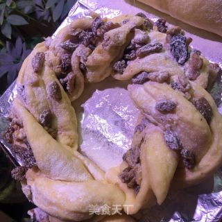 坚果面包圈的做法步骤：20
