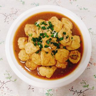 油豆腐烧肉的做法步骤：12