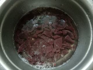 水煮牛肝的做法步骤：3