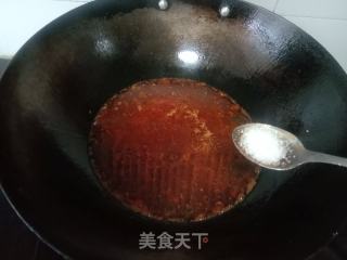 水煮牛肝的做法步骤：16