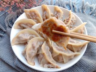 胡萝卜猪肉煎饺的做法步骤：9