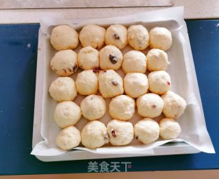 果干酸奶小面包的做法步骤：8