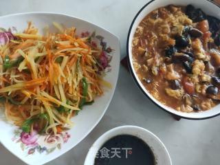 西红柿全麦面条的做法步骤：8