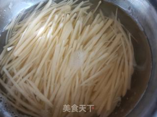 素炒三丝的做法步骤：2