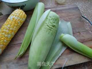 玉米叶八宝粽的做法步骤：2