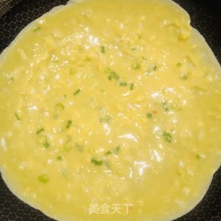 葱花蛋饼的做法步骤：8