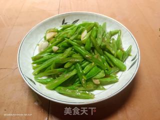 清炒四季豆的做法