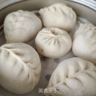 木耳肉末苋菜包的做法步骤：27