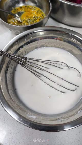 水果味钵仔糕的做法步骤：6