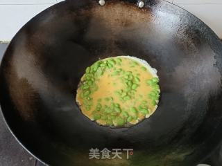 毛豆炒鸡蛋的做法步骤：5