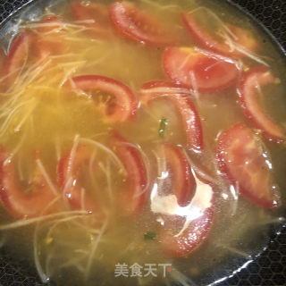 番茄土豆面的做法步骤：7