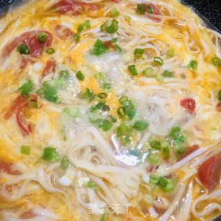 番茄土豆面的做法步骤：12