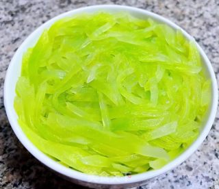 肉末盖莴笋丝的做法步骤：13