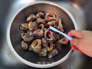 捞汁小海螺的做法步骤：2