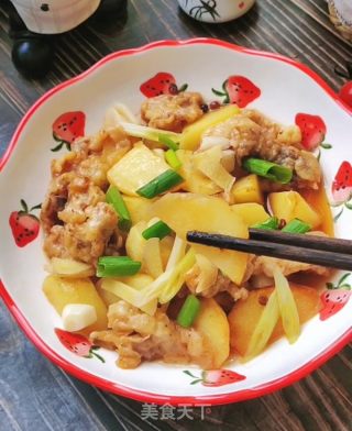 小酥肉蒸土豆的做法步骤：10