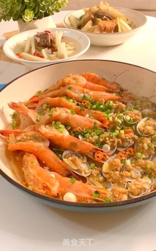 珐琅锅焖小海鲜的做法