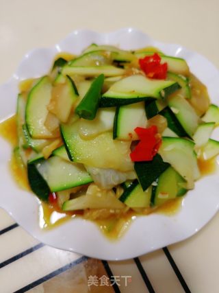 炒西葫芦的做法步骤：8