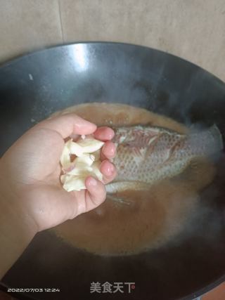 酱香罗非鱼的做法步骤：3