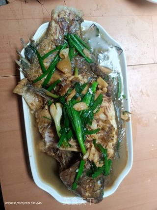 酱香罗非鱼的做法步骤：5
